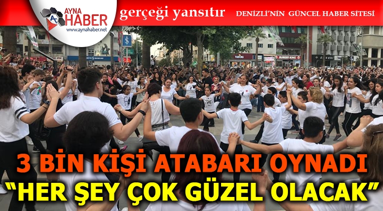 TÜRKİYE, 100. YIL COŞKUSUNU ATABARI OYNAYARAK KUTLADI