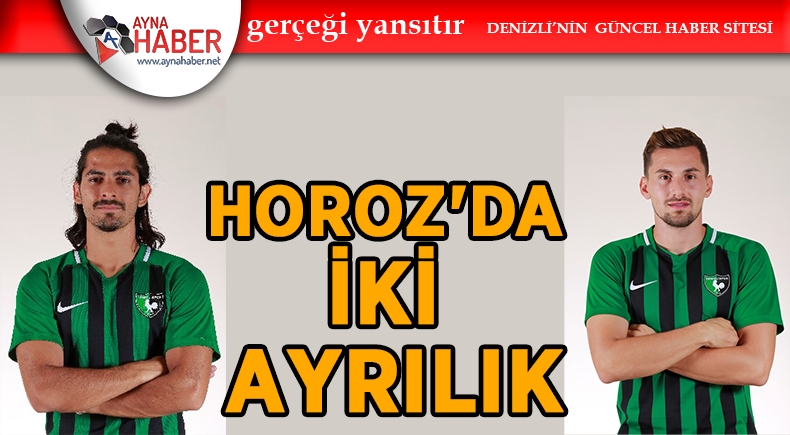 Denizlispor'da İki Ayrılık