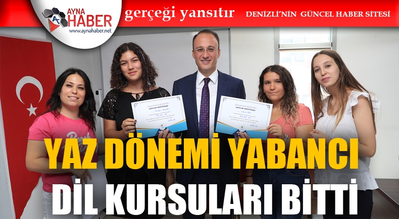 PAMUKKALE BELEDİYESİ’NDEN GENÇLERE YABANCI DİL DESTEĞİ