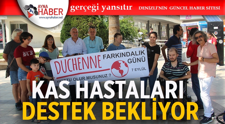 KAS HASTALARI DESTEK BEKLİYOR